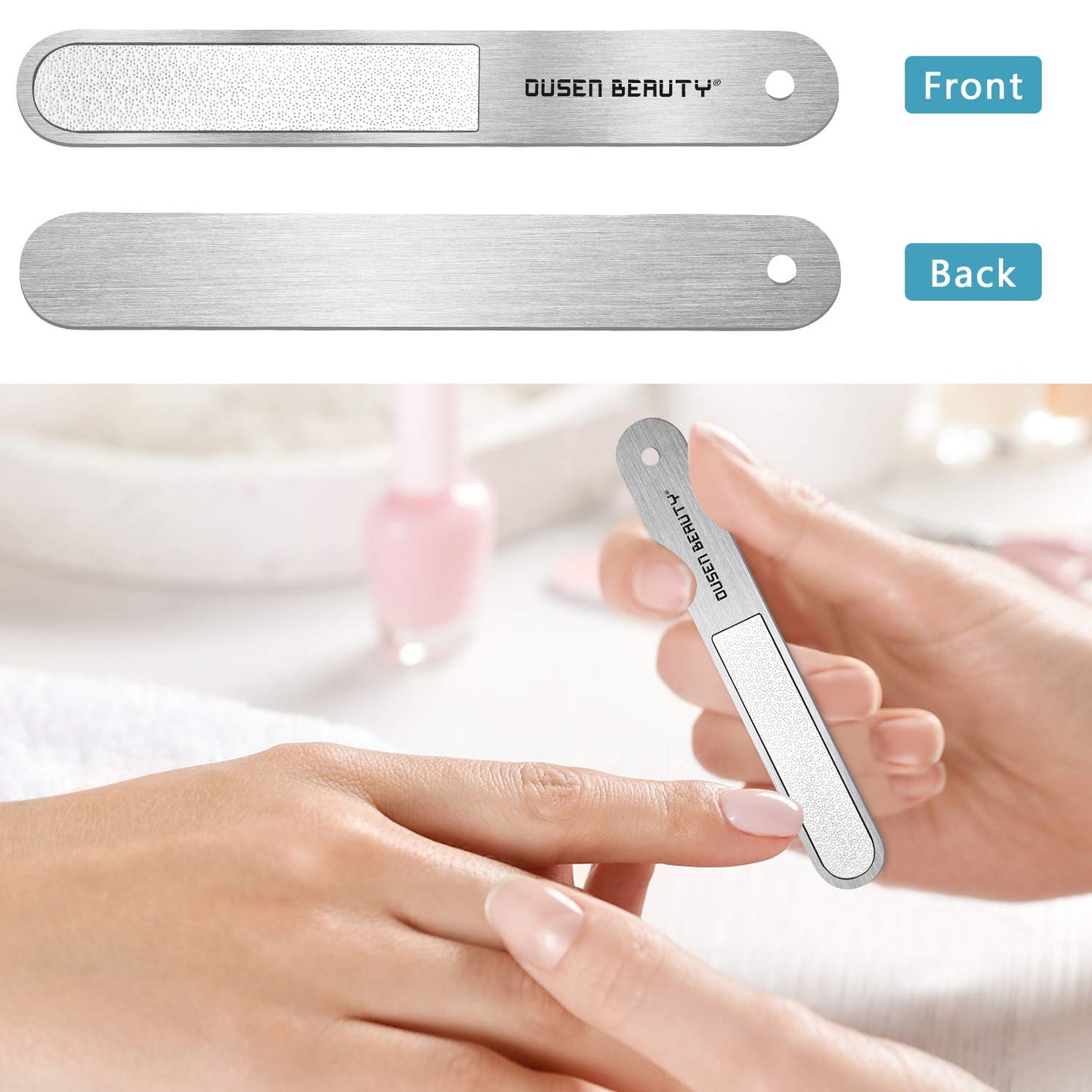 Nail Clippers for Thick Nails, Extra Wide Jaw Opening Nail Cutter for Hard Toenail, Stainless Steel Fingernail Big Toenail Trimmer with Nail File 3 Pcs Set for Large Toe Nail Seniors & Men & Women